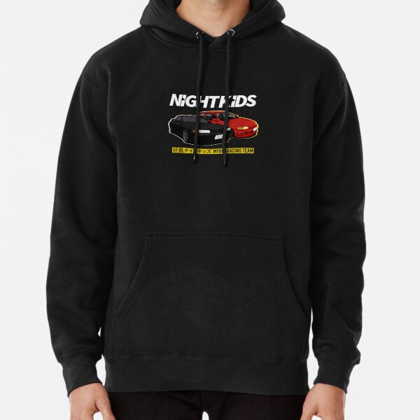 Initial D - Night Kids Print Pullover Hoodie RB2806 product Offical initial d Merch