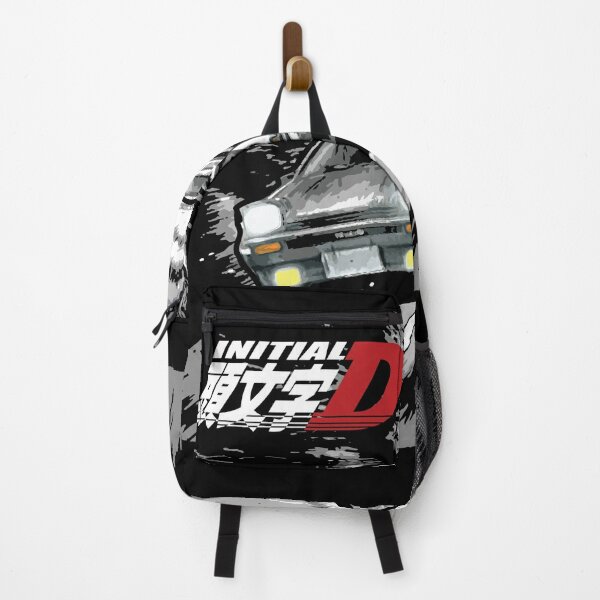 Initial D - Mountain Drift Racing Tandem AE86 vs EVO 6 Backpack RB2806 product Offical initial d Merch