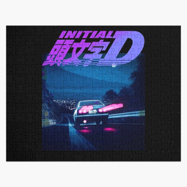 Initial D Neon AE86 Jigsaw Puzzle RB2806 product Offical initial d Merch